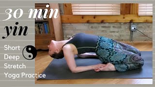 30 Minute Yin Yoga Practice. Relax And Find Stillness With This Deep-Stretching Home Yoga Practice.