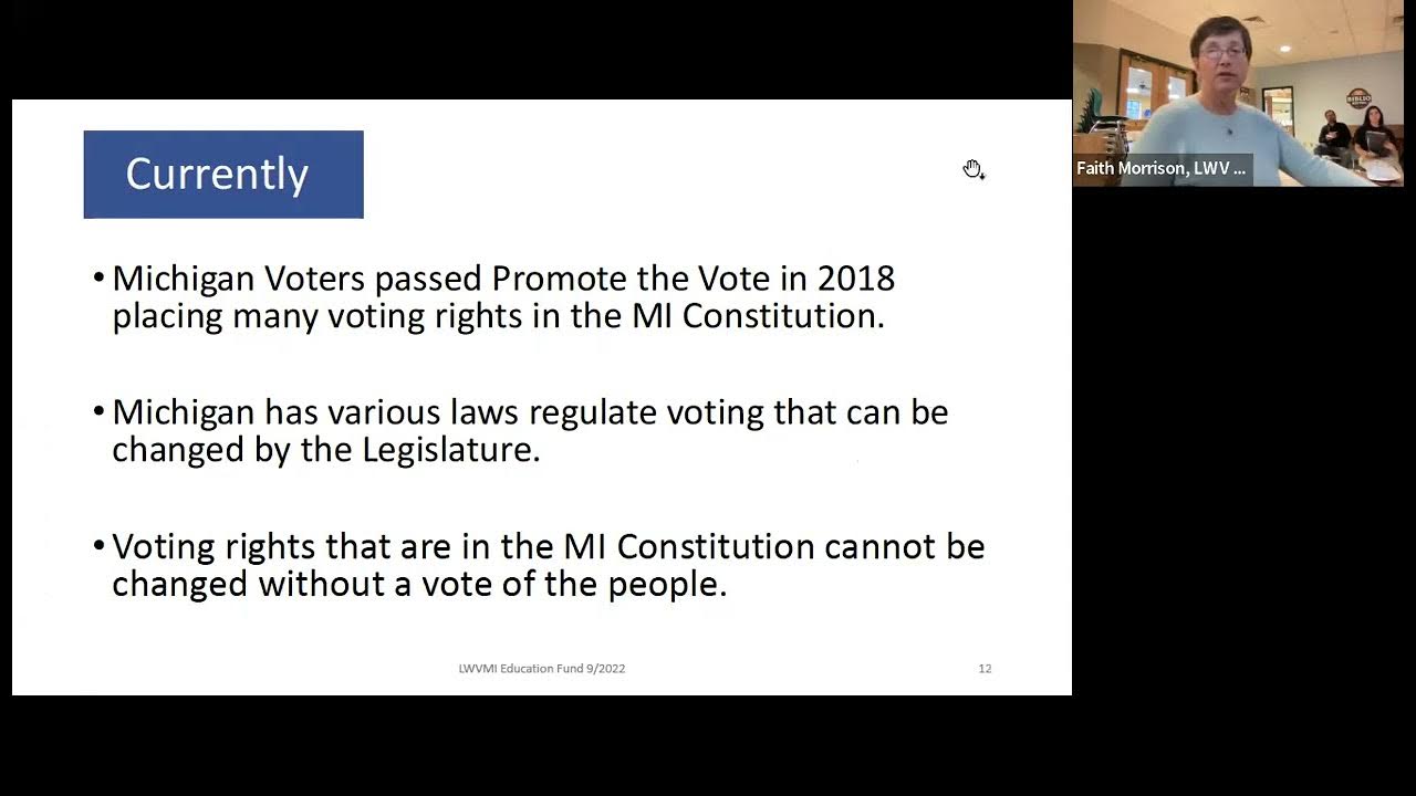 2022 Michigan Ballot Proposals & Election Process What you need to