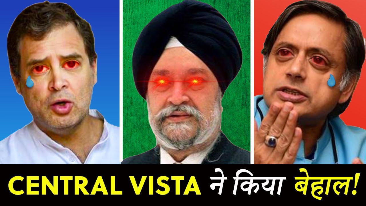 LIBERAL MELTDOWN On Central Vista | Bureaucrats And Politicians Edition