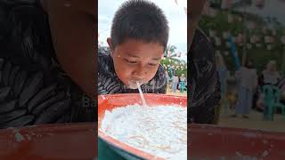 Tepung Nempel di Wajah, Ekspresi Priceless 🤣 #funnyclip #fyp #viral