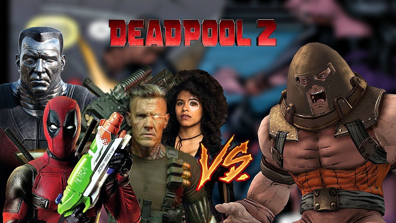 🔴Дэдпул, Кейбл, Колосс и Домино против Джаггернаута💢🔥 / Дэдпул 2 - YouTube