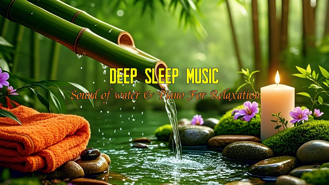 Calming Piano Music for Sleep, Stress Relief, Focus at Work & Peaceful Relaxation