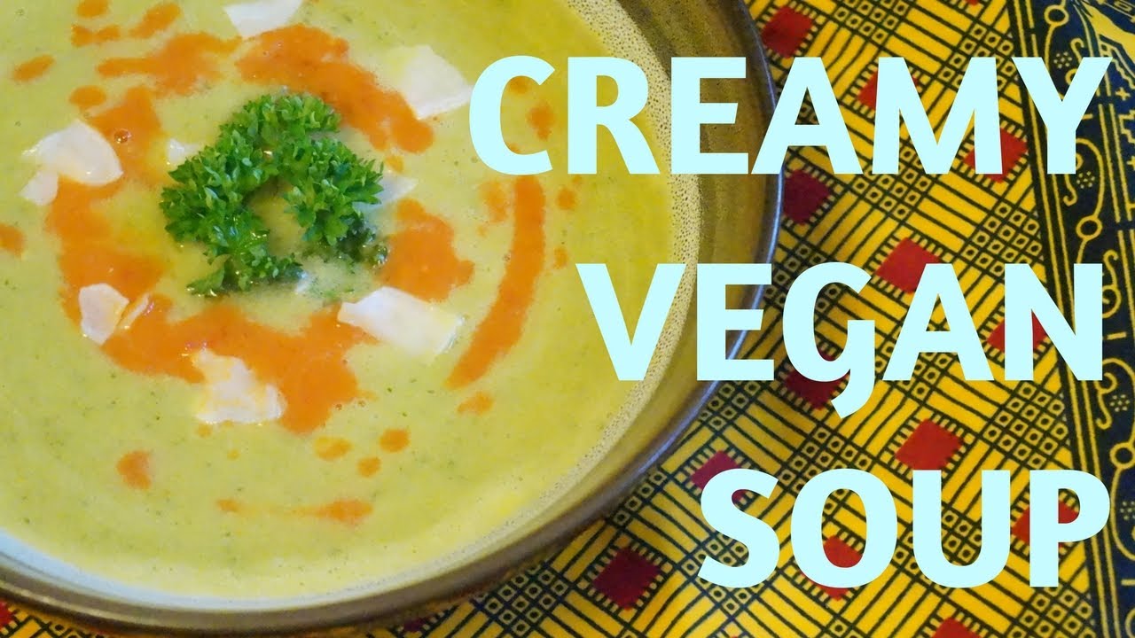 Creamy Coconut, Corn & Scotch Bonnet Soup [VEGAN] - YouTube