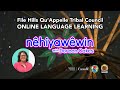 nêhiyawêwin with Doreen Oakes - Lesson 01