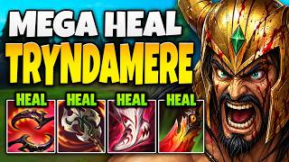 THIS MEGA LIFESTEAL TRYNDAMERE BUILD CAN HEAL THROUGH ANYTHING! (1 AUTO = FULL HEALTH)