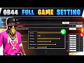Free fire setting full details in tamil   after update headshot sensitivity  ob44 setting