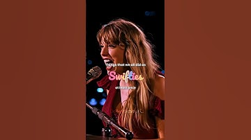 Things we all did as swifties at least once😭 #taylorswift #erastour #awards #musicvideo #songs