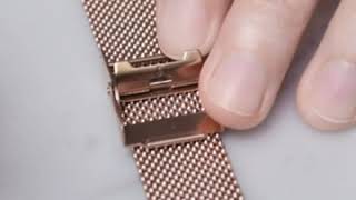 Maven Watches: Tutorial How to Adjust a Mesh / Milanese Watch Band