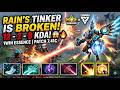 🔥 Rain's TINKER is COMPLETELY BROKEN in Patch 7.41c! 🤯 (12-2-8 vs Tundra) DOTA 2 PATCH 7.41C 🔥