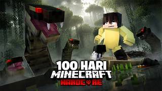 Aku Bertahan Hidup 100 Hari di Amazon Forest di Minecraft