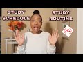 REVEALING MY A+ LAW SCHOOL STUDY SCHEDULE AND STUDY ROUTINE | Law School Exam Tips!