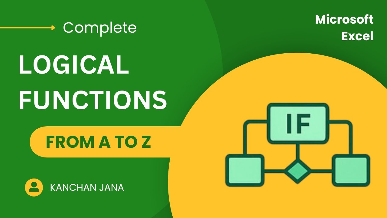 Logical functions | Excel | From A to Z - YouTube