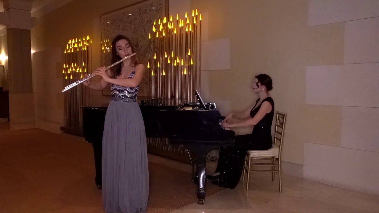 "Swan" by Tetiana Afanasenko for flute and piano /Kristina Liakh and Svitlana Kolieva
