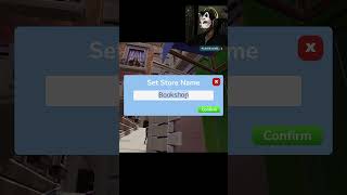 Give my bookshop an name 😁#shorts #bookshopsimulator