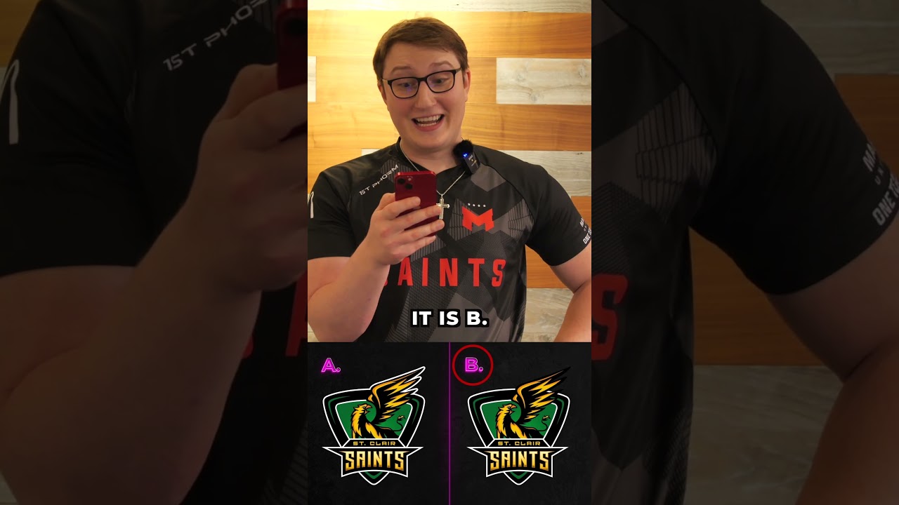 Players guess the correct college esports logo! #collegeesports #esports