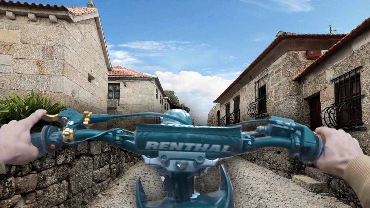 ANDEI DE PIT BIKE NA ALDEIA !