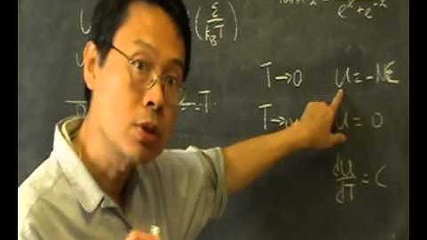 paramagnetic salt -- Basic Statistical Mechanics