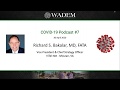 The Evolution of Telehealth and Use in Future Disasters - Dr. Richard Bakalar