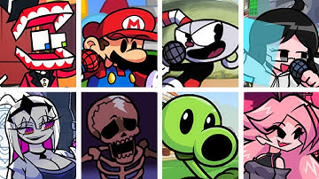 Wacky World Pero Diferentes Personajes Lo Cantan 😎💙 (FNF Pero Todos Cantan Wacky World)