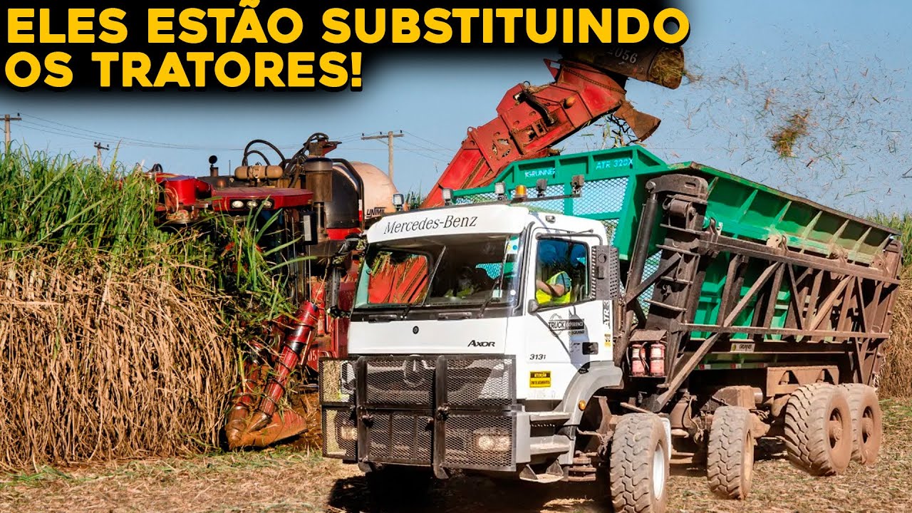 OS NOVOS CAMINHÕES AGRÍCOLAS QUE ESTÃO SUBSTITUINDO OS TRATORES