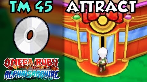 Where/How to Find TM 45: Attract | Pokemon Omega Ruby and Alpha Sapphire