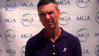 mike gilmore at the 99th met open second round