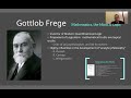 1.  Frege:  "Thought, Sense, & Reference"