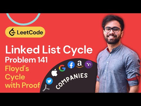Linked List Cycle - Floyd's Tortoise and Hare - Leetcode 141