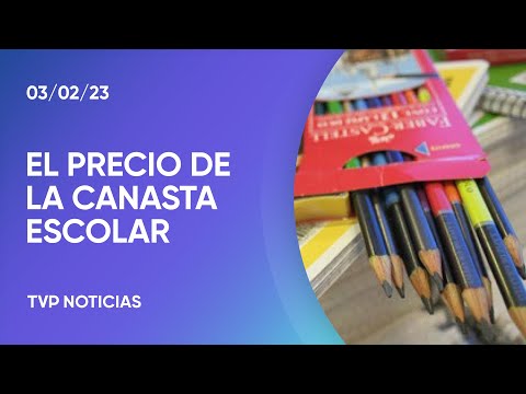 Canasta escolar: ¿cuánto cuesta llenar la mochila?