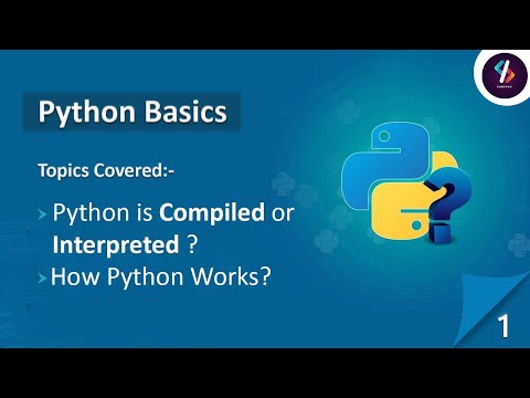 Python Tutorial for Beginners in Hindi | Python is Compiled or Interpreted | How Python Works ?