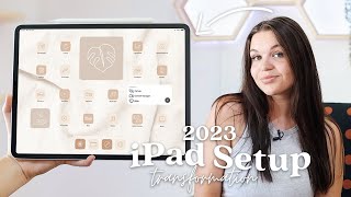 Aesthetic iPad Transformation  | Custom Icons & Widgets, Goodnotes Shortcuts & more!