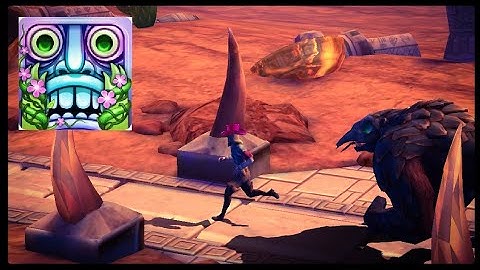 Temple Run 2: Blazing Sands Map |Chinese Version Gameplay | Offline Running Games- Endless Run Game