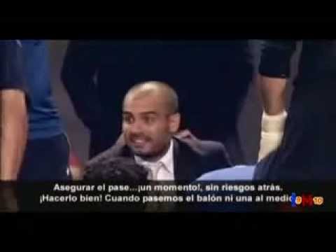 Las palabras de Pep Guardiola para motivar a sus jugadores - YouTube