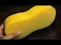Dry car sponge ripping //ASMR SPONGE RIPPING