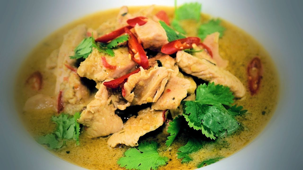 Thai Red Chicken Curry | Asian Style Recipe - YouTube