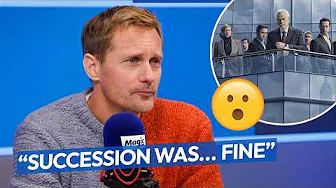 ‘Succession was... Fine’ – Alexander Skarsgård on Succession, Murderbot & his Father's Influence