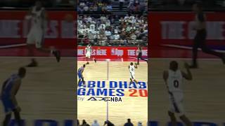 Jordan Clarkson putting up a show in Dubai in his 2nd game as a Knicks #nba #jordanclarkson #dubai