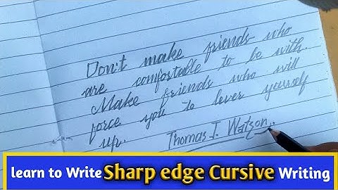 Beautiful English handwriting |English neat clean sharp edge cursive handwriting styles with Pencil