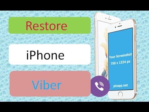 delete viber messages iphone