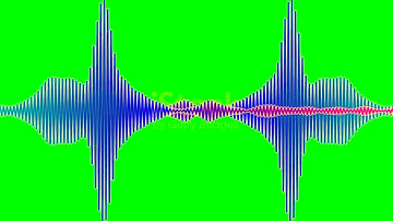 Green Screen Audio Waveform Animation | DJ Sound Visualizer | Free VFX Background 4K