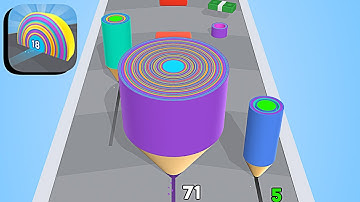 Wrapper Runner ​- All Levels Gameplay Android,ios (Levels 123-124)