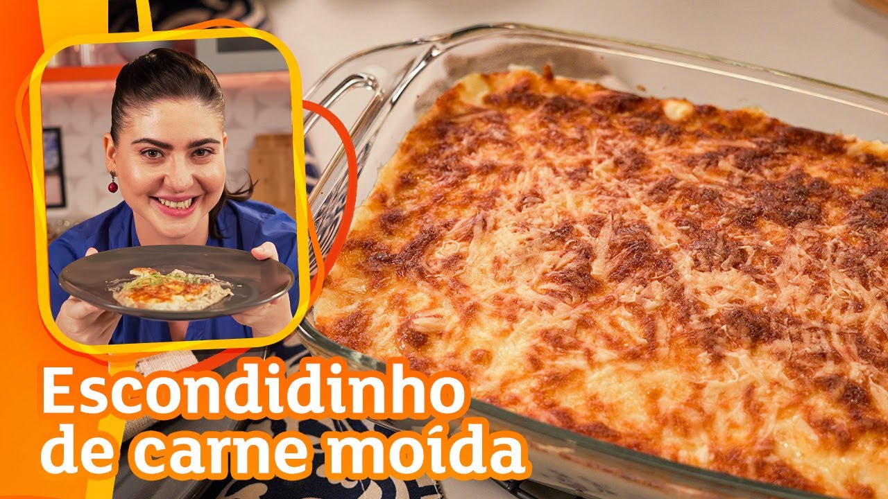 Escondidinho de Carne Moída | receita fácil para almoço com a galera