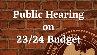 Wilson County Commission Public Hearing June 2023