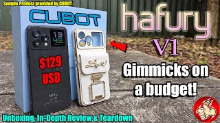 CUBOT HAFURY V1 Review  This $129 USD 'Fashion' Phone has a Screen on the back!