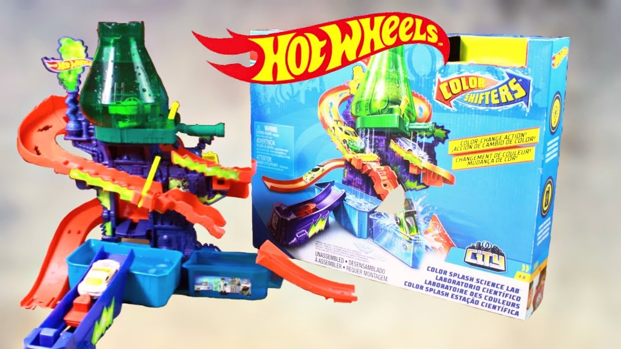 hot wheels colour shifters science lab