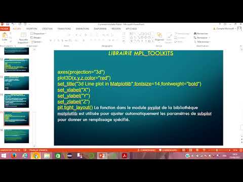 Programmer avec Python : Tracer des courbes de fonctions en 3D avec la Bibliothèque mpl_toolkits 2/3