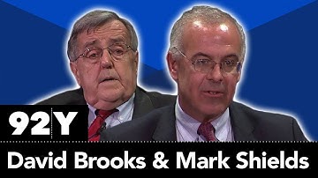 David Brooks and Mark Shields with Jeff Greenfield