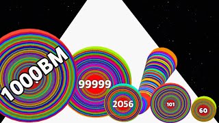 Level Up Circles vs Level Up Runner - All Level Gameplay (NOOB vs PRO vs HACKER) Mobile Games  screenshot 1