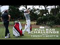 Scottie scheffler vs tommy fleetwood full bag challenge  taylormade golf