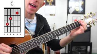 Video thumbnail of "‪Sitting On The Dock Of the Bay - Otis Redding  - Easy Acoustic Guitar Lesson"